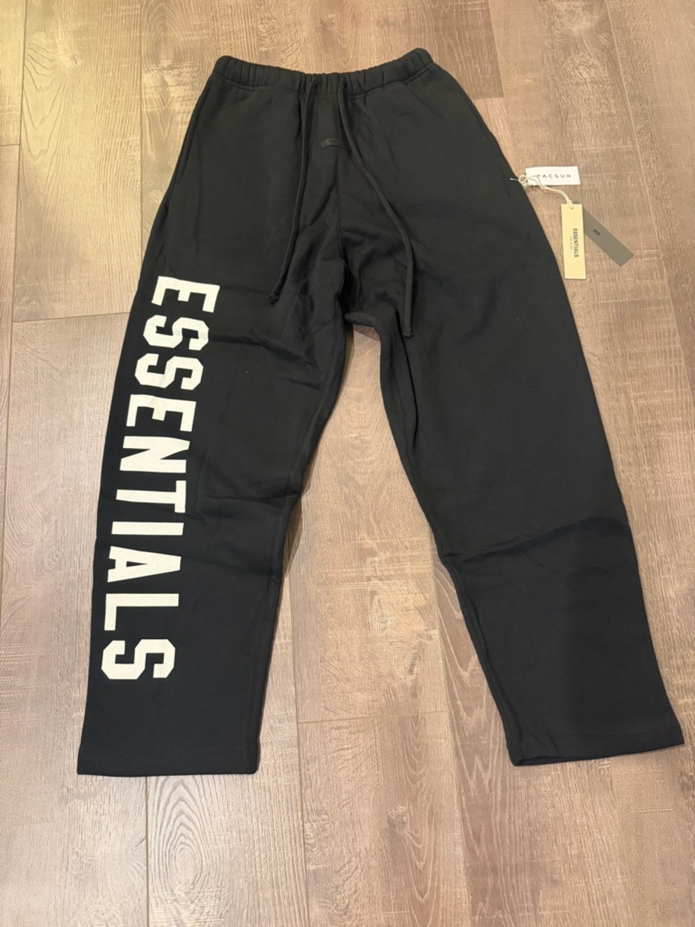Essentials Spell Out Sweatpants black FW24